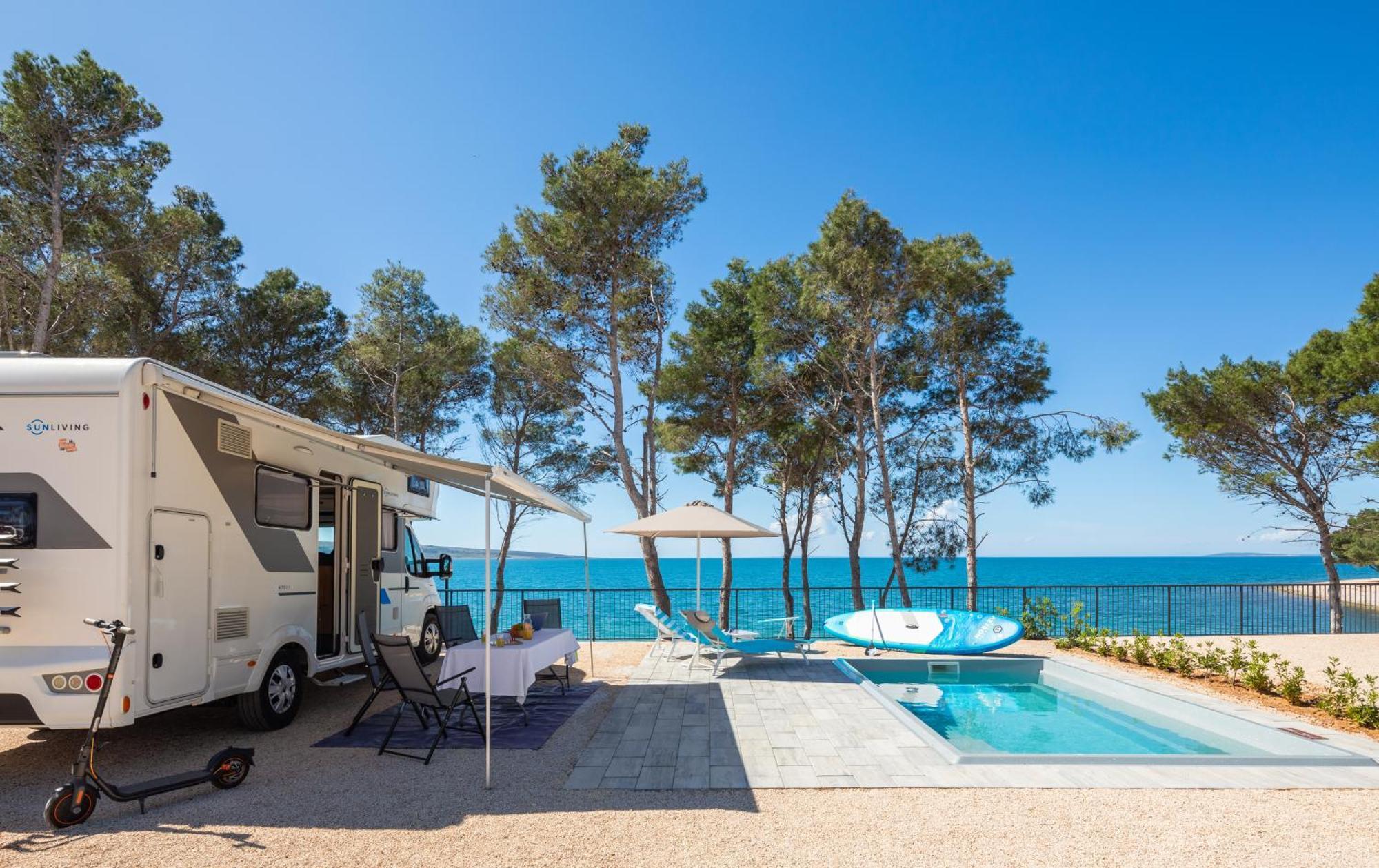 Aminess Style Camping Avalona Resort - Pitches 波弗加纳 外观 照片
